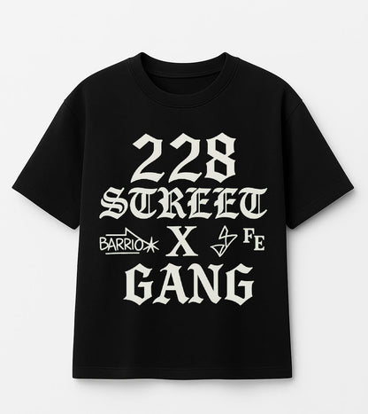 Playera Oversize 228 Gang By HS