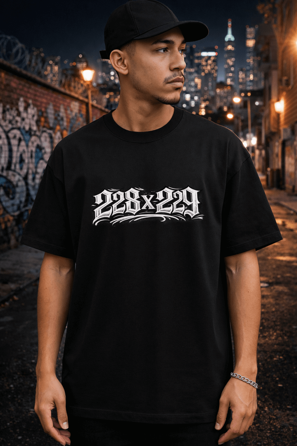 Playera oversize edición limitada 228x229 by HS