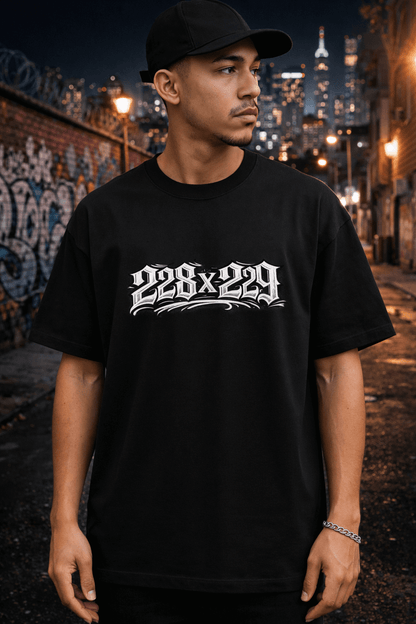 Playera oversize edición limitada 228x229 by HS