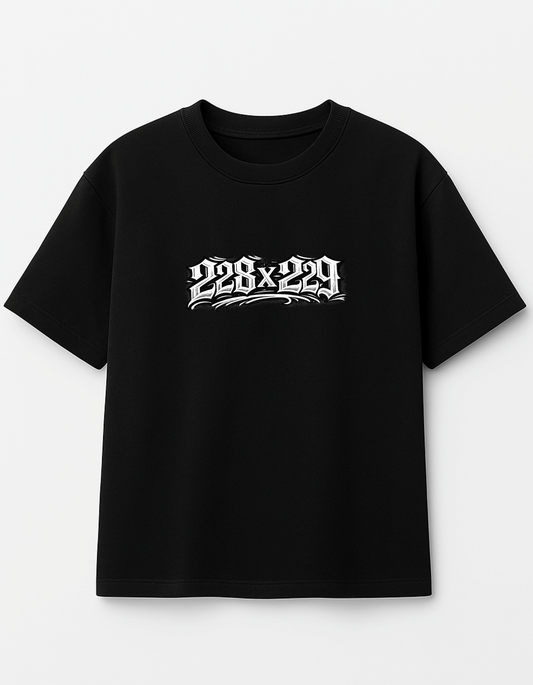 Playera oversize edición limitada 228x229 by HS