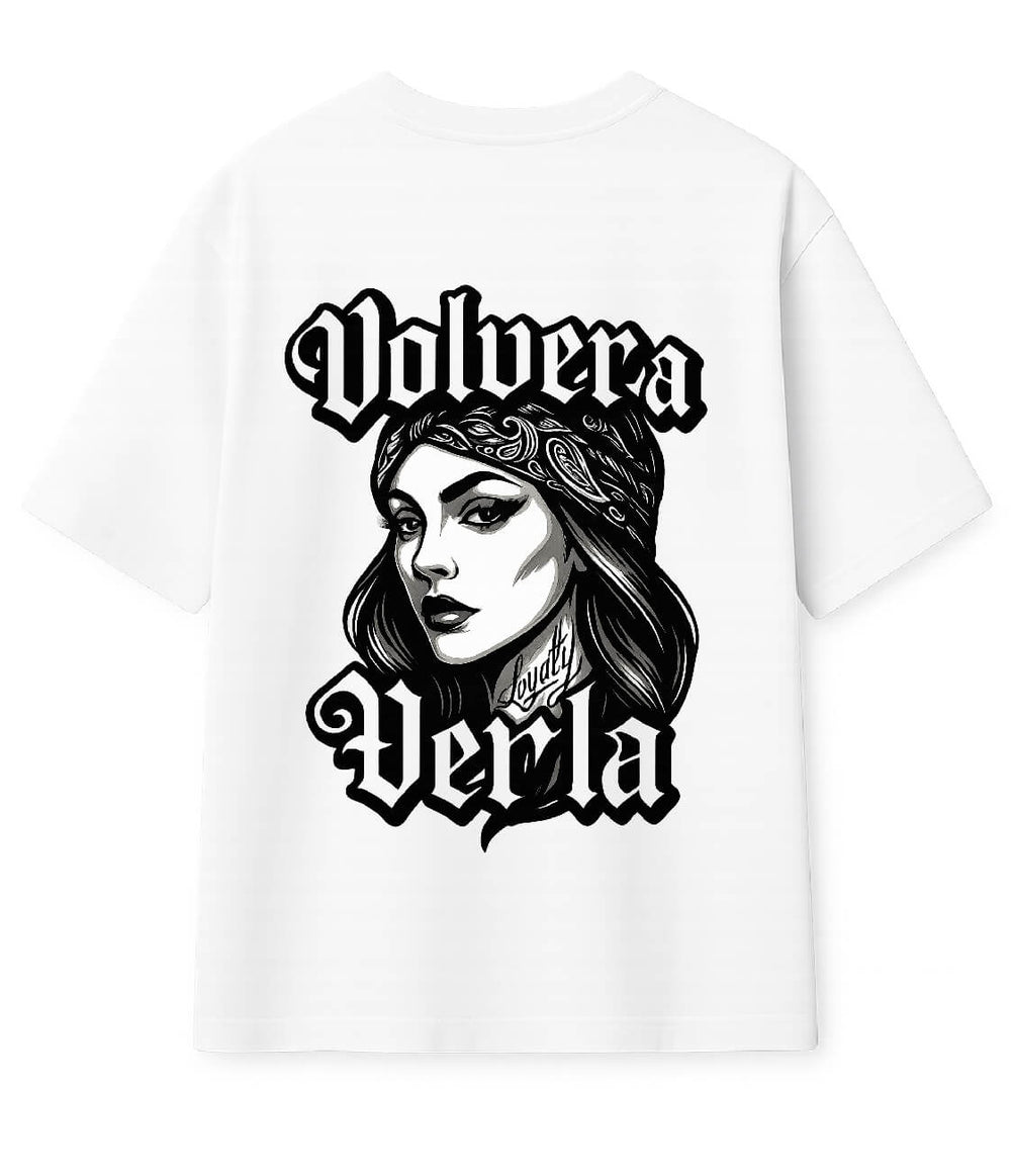 Playera Oversize Volver a Verla Dezeta x Jauria Santa