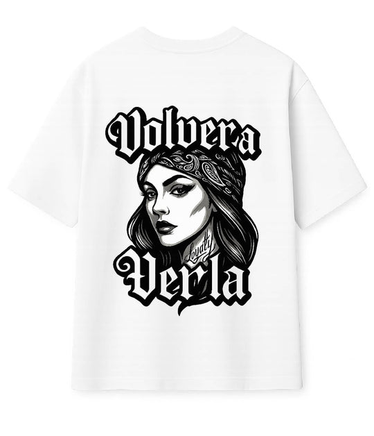Playera Oversize Volver a Verla Dezeta x Jauria Santa